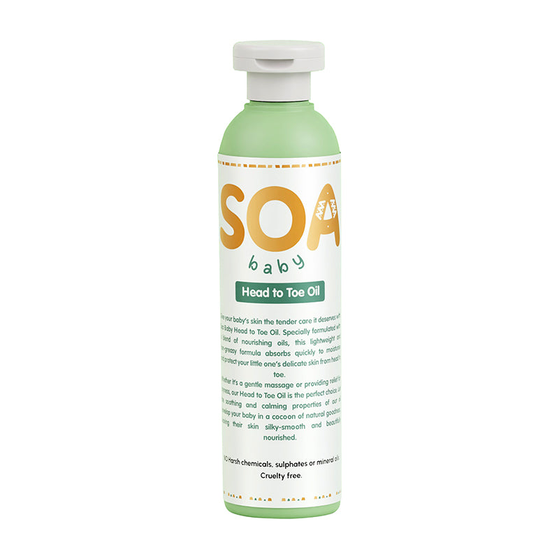 PRE ORDER SOA Baby Head To Toe Oil