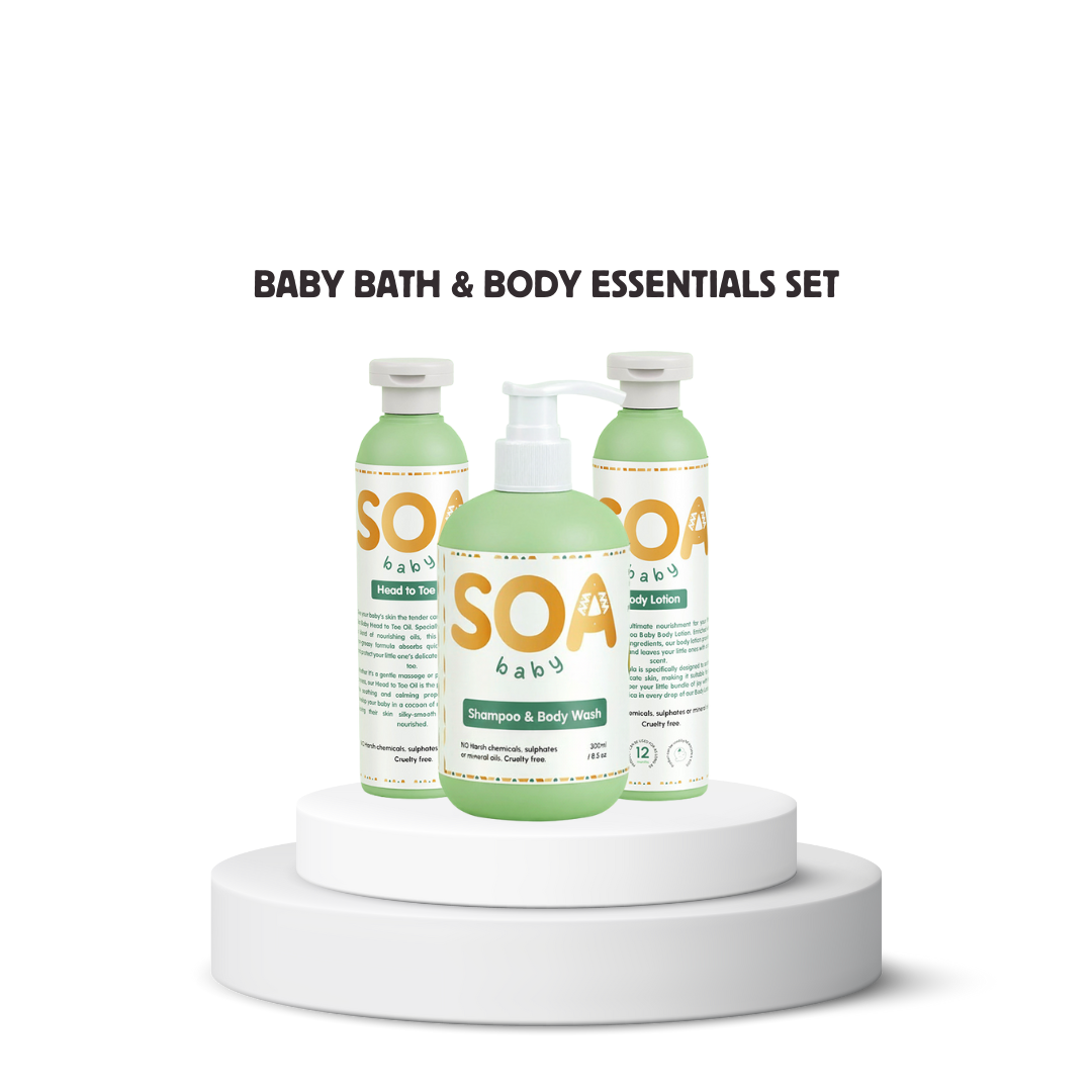 PRE ORDER Baby Bath & Body Essentials Set